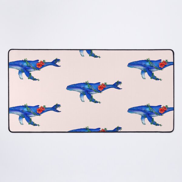 Item preview, Hibiscus Whale designed and sold by Nautilune Reverie.