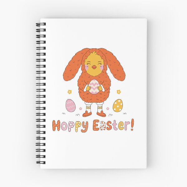 Item preview, Hoppy Easter Chicken in Bunny Costume – Funny Cute Easter Pun Design designed and sold by Xatutik.art.