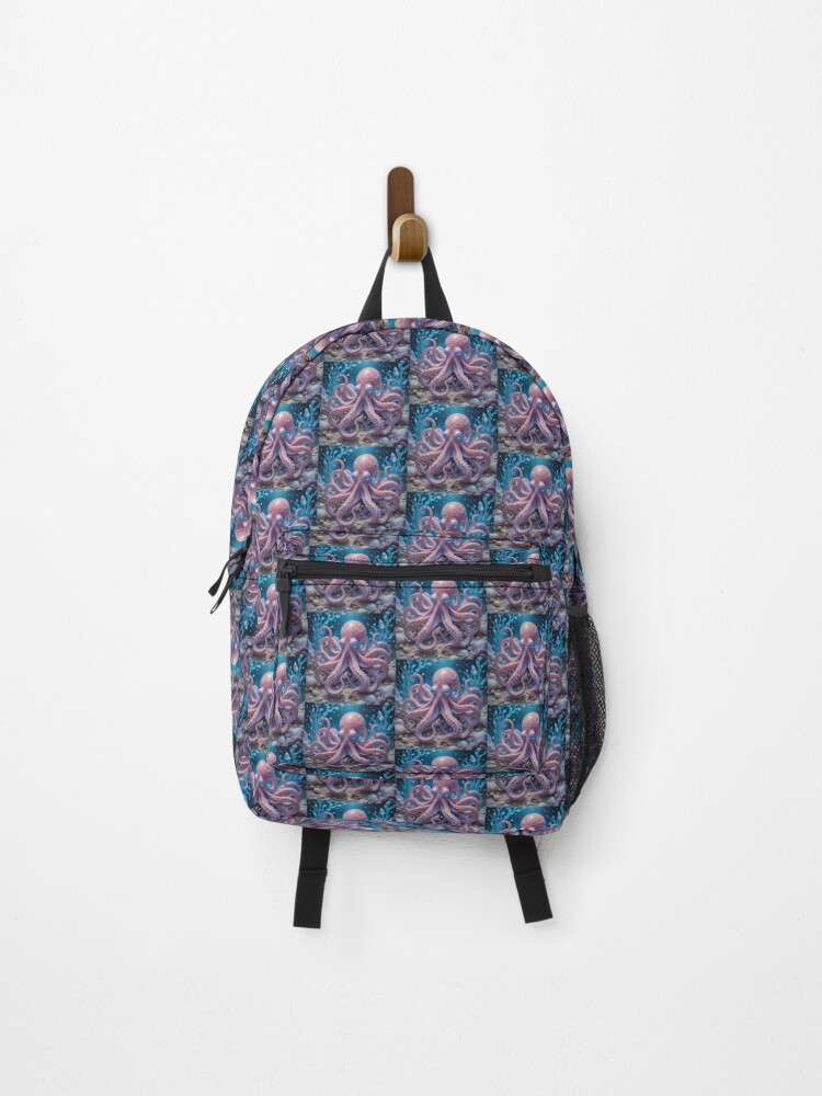 Thumbnail 1 of 3, Backpack, Octopus designed and sold by RaF71PrO.