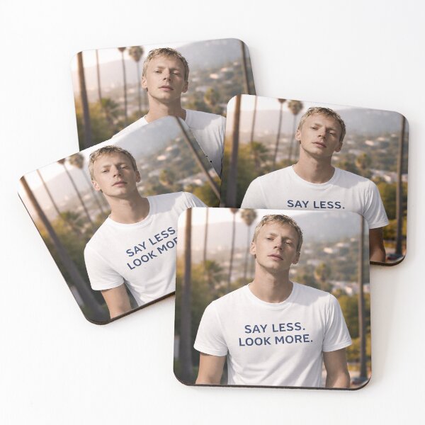 Item preview, Say Less Look More Shirt – Minimalist Hollywood Aesthetic Tee, Quiet Confidence Streetwear designed and sold by EpicLuck.