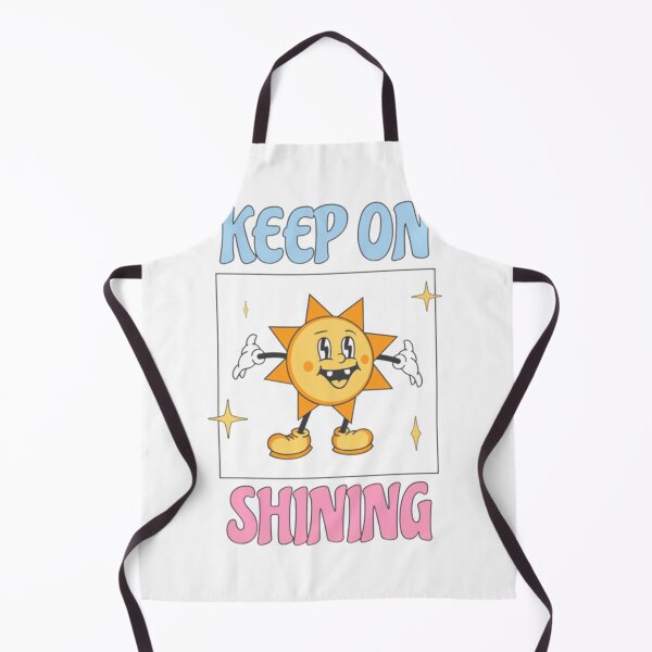 Item preview, Keep On Shining Retro Sun Cartoon Art designed and sold by Drukzone.