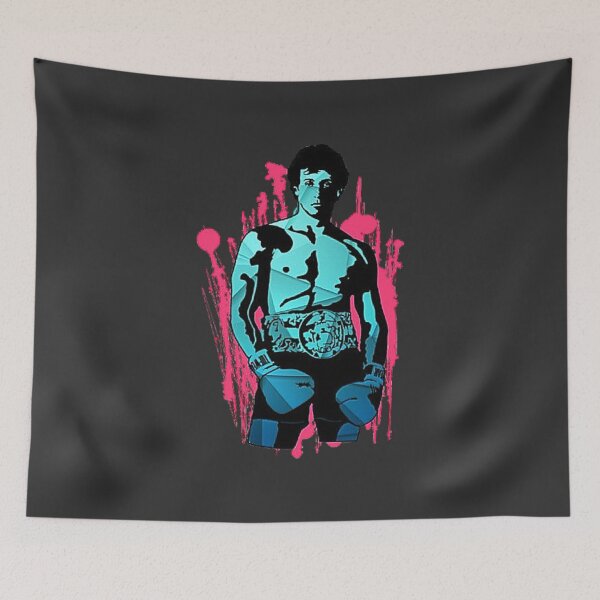 Item preview, Fighter Underdog – Retro Pop Art Illustration in 1980s Style (Boxing Tribute) designed and sold by Wawan35200.