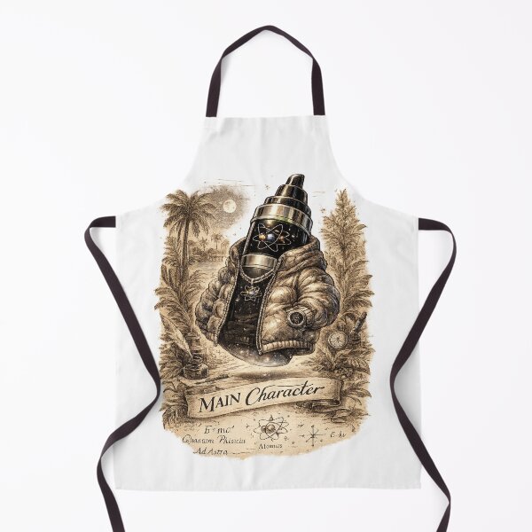 Item preview, MAIN CHARACTER - Botanical Sketch Quantum Physics designed and sold by sabily.
