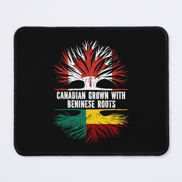 Item preview, Canadian Grown with Beninese Roots Canada Flag designed and sold by CosmoKitsch.