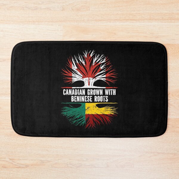 Item preview, Canadian Grown with Beninese Roots Canada Flag designed and sold by CosmoKitsch.