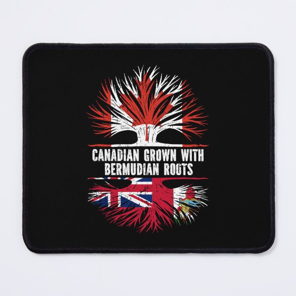 Item preview, Canadian Grown with Bermudian Roots Canada Flag designed and sold by CosmoKitsch.