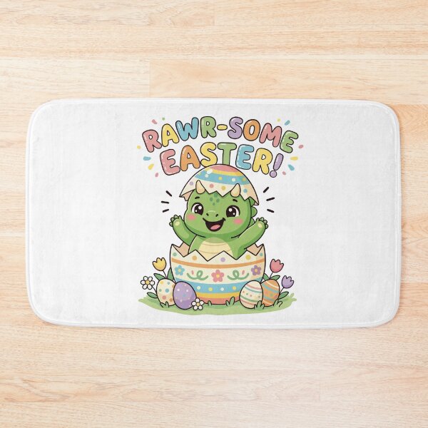 Item preview, Cute Kawaii Dino Hatching from Egg – Colorful Baby Dinosaur Cartoon designed and sold by Xatutik.art.