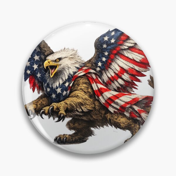 Item preview, Patriotic Griffin Glory – Celebrate American Independence designed and sold by RolMerch.