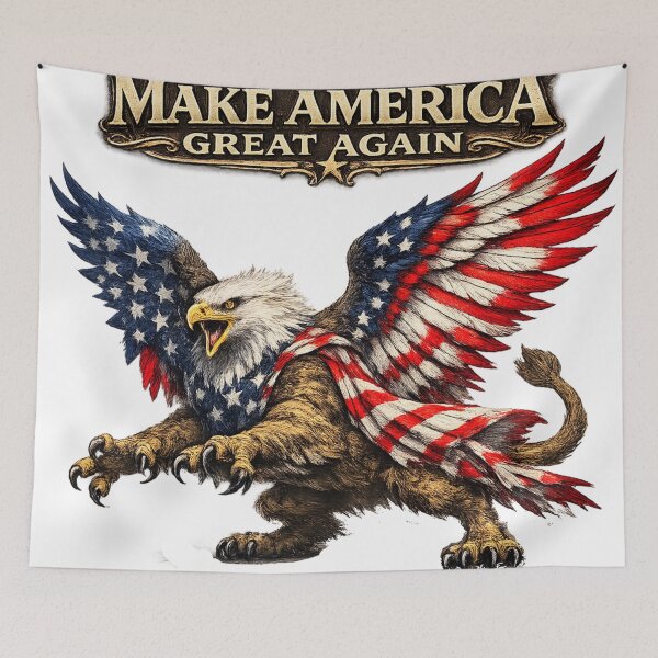 Item preview, Patriotic Griffin Glory – Celebrate American Independence designed and sold by RolMerch.