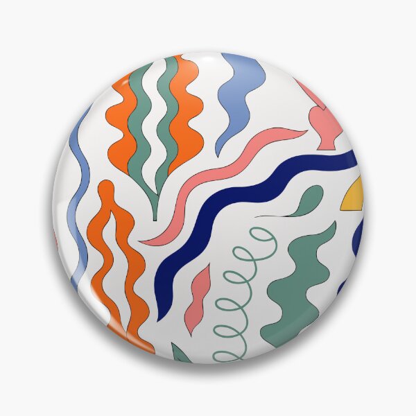 Item preview, Whimsical Abstract Botanical Shapes | Mid Century Modern Organic Forms | Minimalist Wall Art designed and sold by zenarty design.