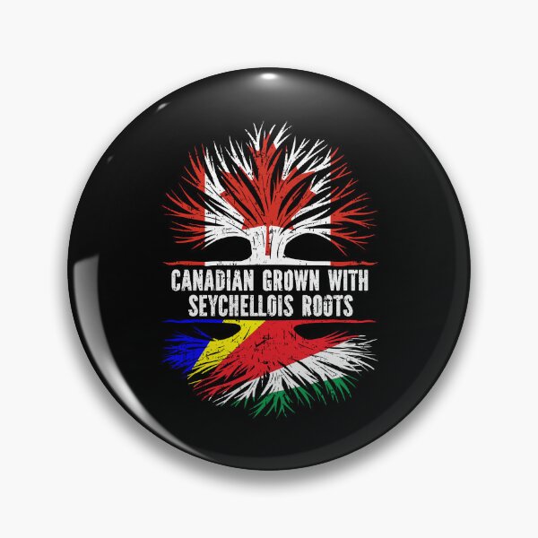 Item preview, Canadian Grown with Seychellois Roots Canada Flag designed and sold by CosmoKitsch.