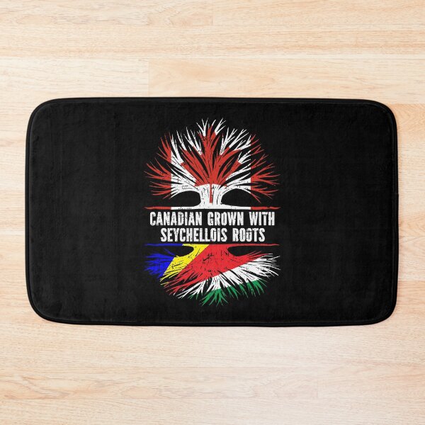 Item preview, Canadian Grown with Seychellois Roots Canada Flag designed and sold by CosmoKitsch.