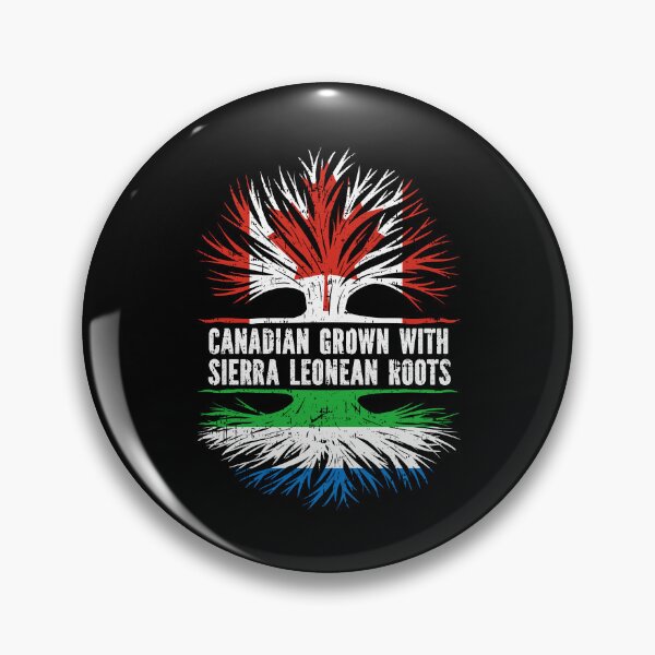 Item preview, Canadian Grown with Sierra Leonean Roots Canada Flag designed and sold by CosmoKitsch.