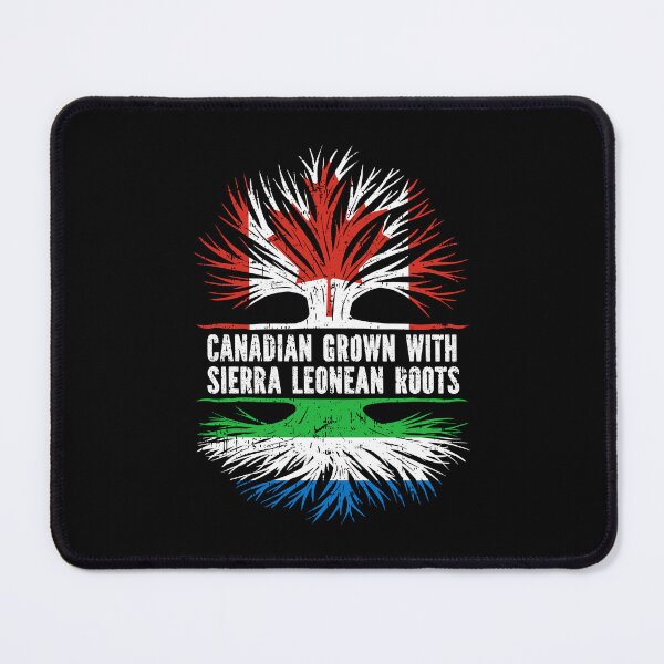 Item preview, Canadian Grown with Sierra Leonean Roots Canada Flag designed and sold by CosmoKitsch.