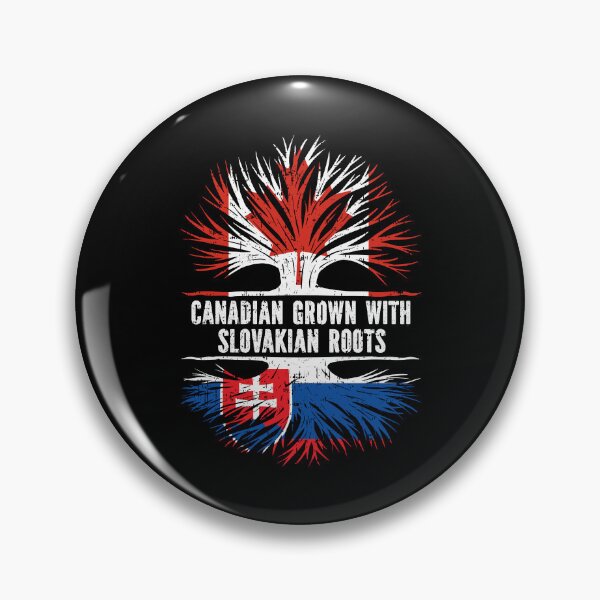 Item preview, Canadian Grown with Slovakian Roots Canada Flag designed and sold by CosmoKitsch.
