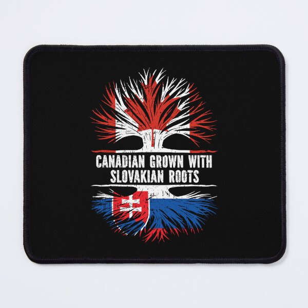 Item preview, Canadian Grown with Slovakian Roots Canada Flag designed and sold by CosmoKitsch.
