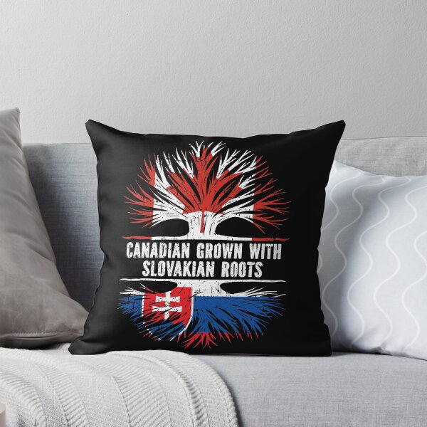 Item preview, Canadian Grown with Slovakian Roots Canada Flag designed and sold by CosmoKitsch.