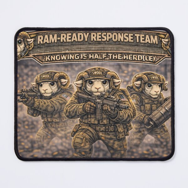 Item preview, Ram-Ready Response Team – Sheep-I Joe Breach Squad Parody designed and sold by Thpoar.