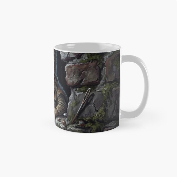 Item preview, Gritty Toad Watchman in Brick Wall Crevice Illustration - Urban Alleyway Aesthetic designed and sold by Englandbear.