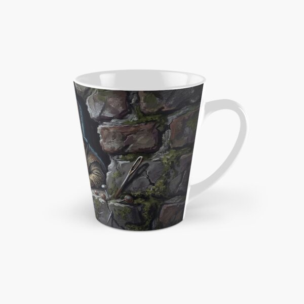 Item preview, Gritty Toad Watchman in Brick Wall Crevice Illustration - Urban Alleyway Aesthetic designed and sold by Englandbear.