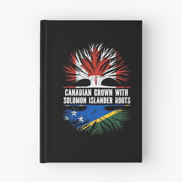 Item preview, Canadian Grown with Solomon Islander Roots Canada Flag designed and sold by CosmoKitsch.