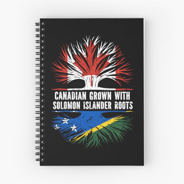 Item preview, Canadian Grown with Solomon Islander Roots Canada Flag designed and sold by CosmoKitsch.