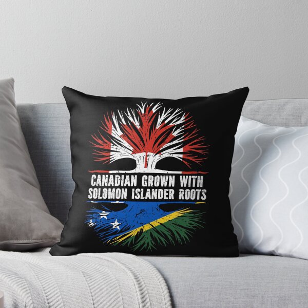 Item preview, Canadian Grown with Solomon Islander Roots Canada Flag designed and sold by CosmoKitsch.