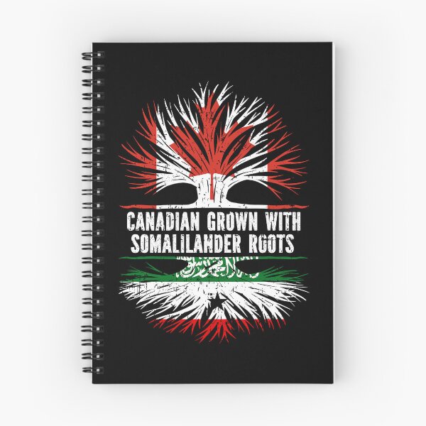 Item preview, Canadian Grown with Somalilander Roots Canada Flag designed and sold by CosmoKitsch.