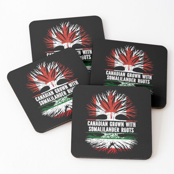Item preview, Canadian Grown with Somalilander Roots Canada Flag designed and sold by CosmoKitsch.