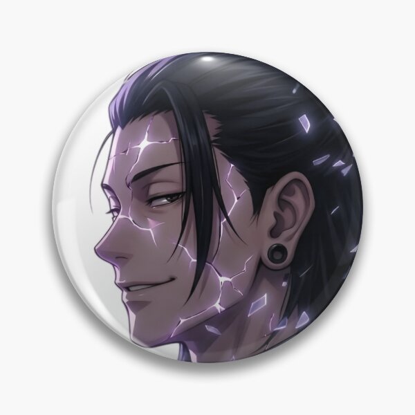 Item preview, Dark Anime Sorcerer – Purple Energy Aura Aesthetic Warrior Portrait designed and sold by Dyan4.