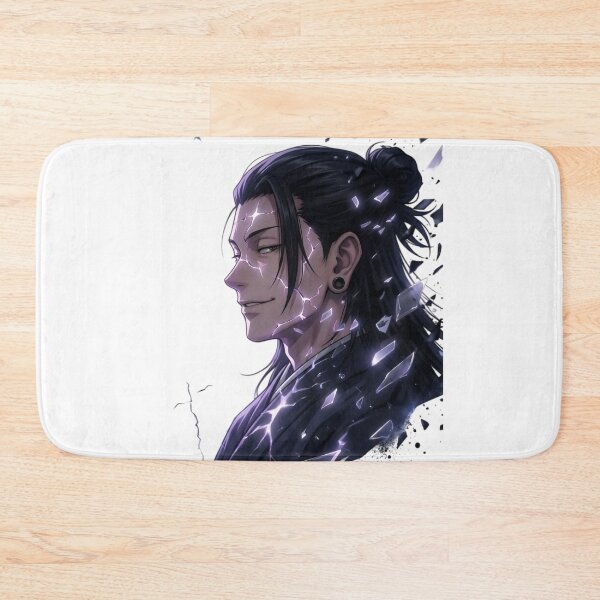 Item preview, Dark Anime Sorcerer – Purple Energy Aura Aesthetic Warrior Portrait designed and sold by Dyan4.