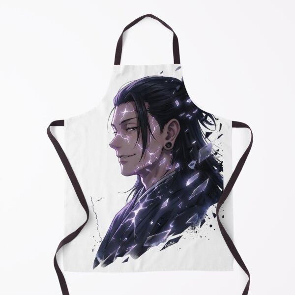 Item preview, Dark Anime Sorcerer – Purple Energy Aura Aesthetic Warrior Portrait designed and sold by Dyan4.