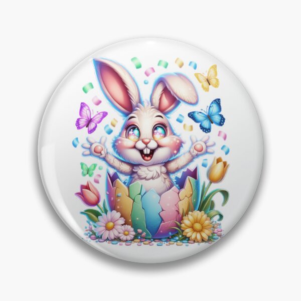 Artikelvorschau, Pastellfarbener Osterhase Pop-up – Ich freue mich, Teil von Leben und Freiheit zu sein entworfen und verkauft von YounexxART.
