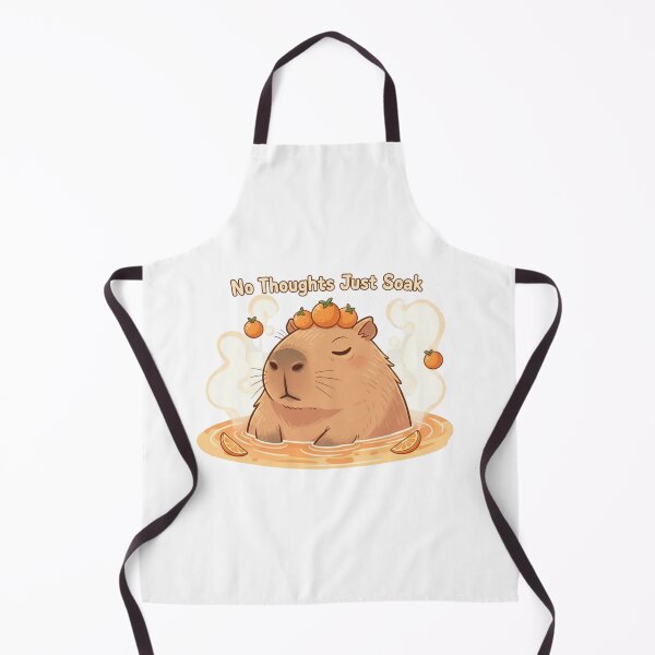 Item preview, Funny Capybara with Oranges Kawaii Animal Art designed and sold by Aura Design Studios.