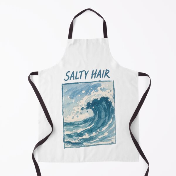 Item preview, Salty Hair Wave Design | Beach Vibes Aesthetic | Ocean Summer Typography designed and sold by Mialunaa.