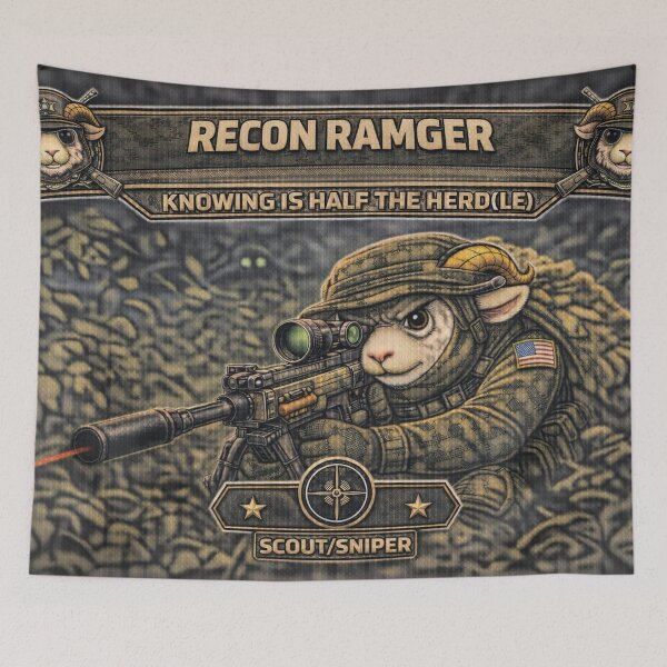 Item preview, Recon Ramger – Sheep-I Joe Scout Sniper Parody designed and sold by Thpoar.