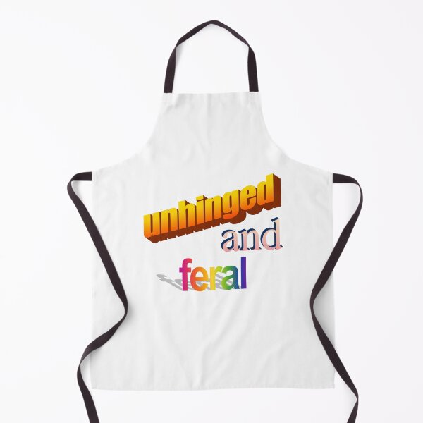 Item preview, unhinged and feral Wordart designed and sold by WorddArtt.