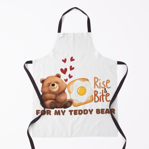 Item preview, Cute Teddy Bear Breakfast Pun designed and sold by Vibe Candy studio..