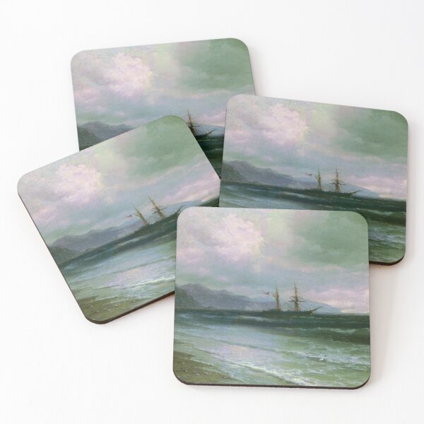 Item preview, Landscape with a schooner designed and sold by SharonTheFirst.