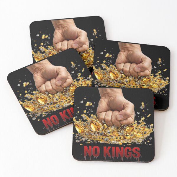 Item preview, no kings protest art designed and sold by IMOBILYARI VibeCore.