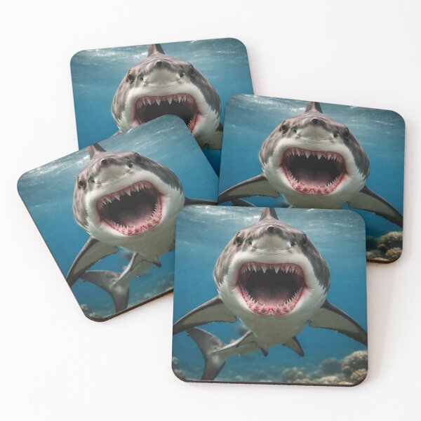 Item preview, Angry Shark designed and sold by IMOBILYARI VibeCore.