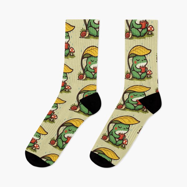 Item preview, Cozy Frog Tea – Rainy Day Whimsy designed and sold by Dogandesighn.