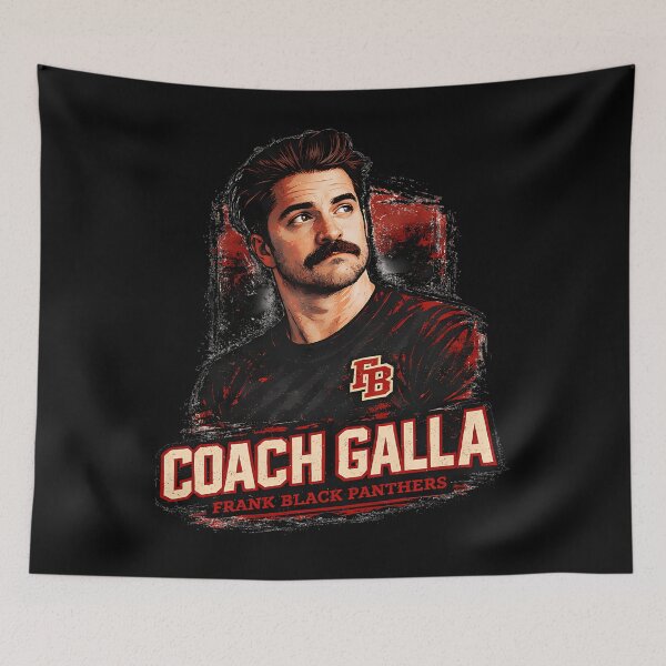 Item preview, Coach Galla Frank Black Panthers Graphic designed and sold by kestascool.