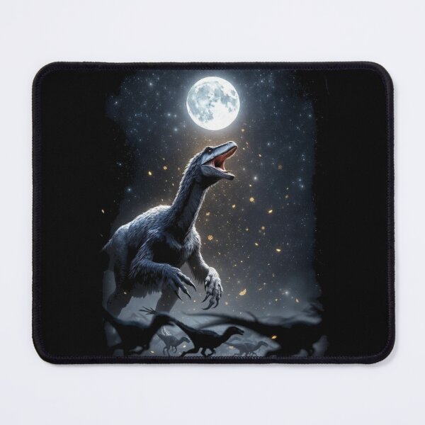 Item preview, Therizinosaurus Glowing Moon Dinosaur Starry Night Roar designed and sold by Syrupulse.