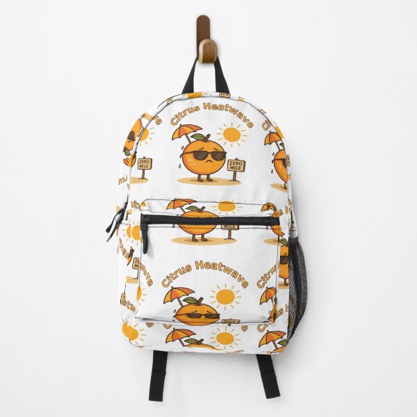 Item preview, Citrus Heat Wave Funny Orange | Cute Summer Humor Fruit (Nagpur Orange Inspired) designed and sold by Globalcitytees.
