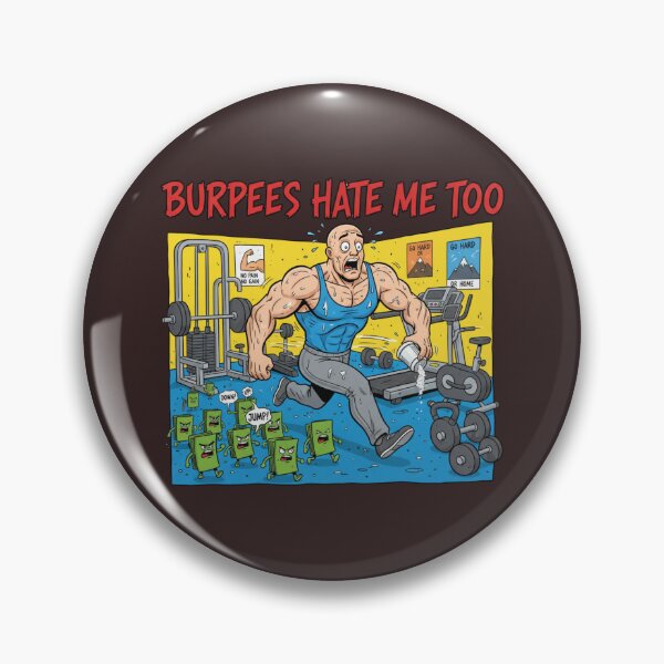 Item preview, Burpees Hate Me Too designed and sold by MaciejErdon.