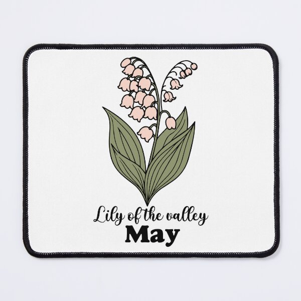 Item preview, May Birth Month Flower - Lily of the Valley designed and sold by Lumina-Studio.