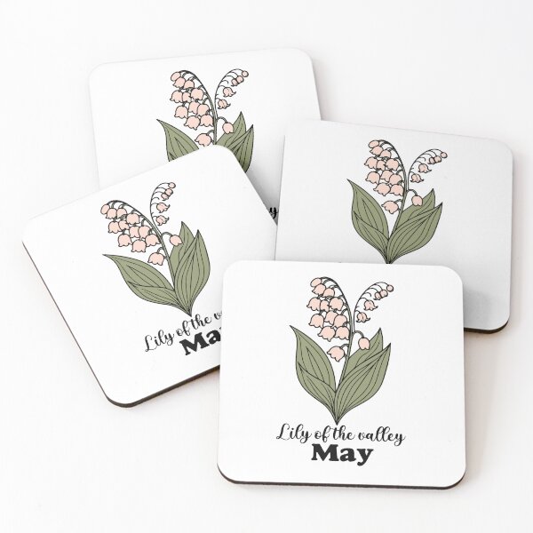 Item preview, May Birth Month Flower - Lily of the Valley designed and sold by Lumina-Studio.