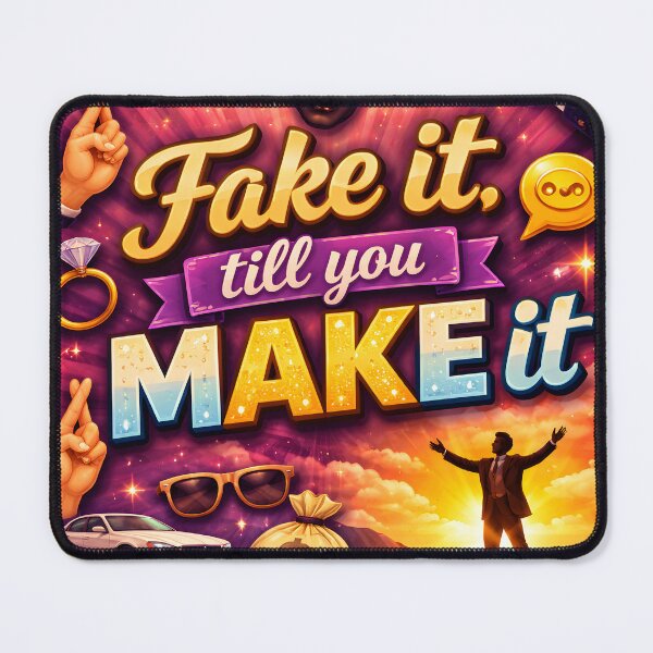 Item preview, Fake it till you make it designed and sold by Eliteemporia.