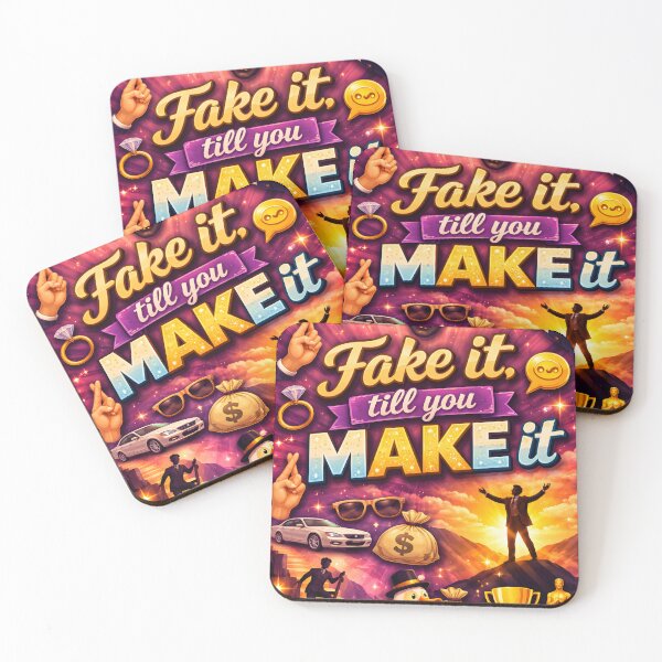 Item preview, Fake it till you make it designed and sold by Eliteemporia.